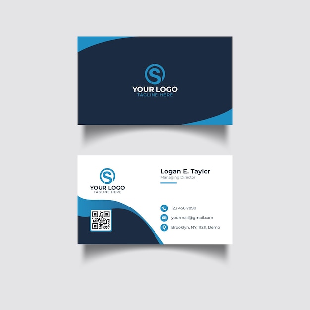 modern business card template