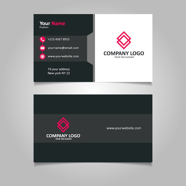 Modern business card template