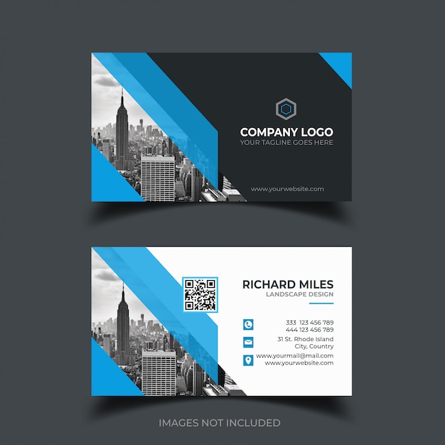 Modern business card template