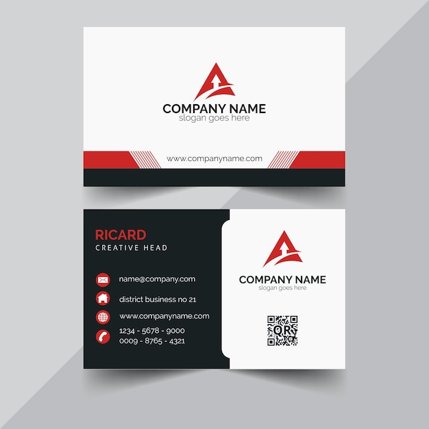 Modern business card template