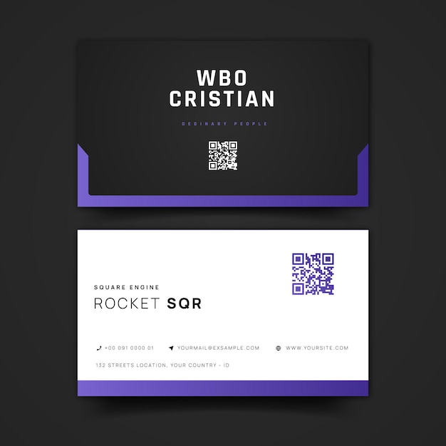 modern Business card Template