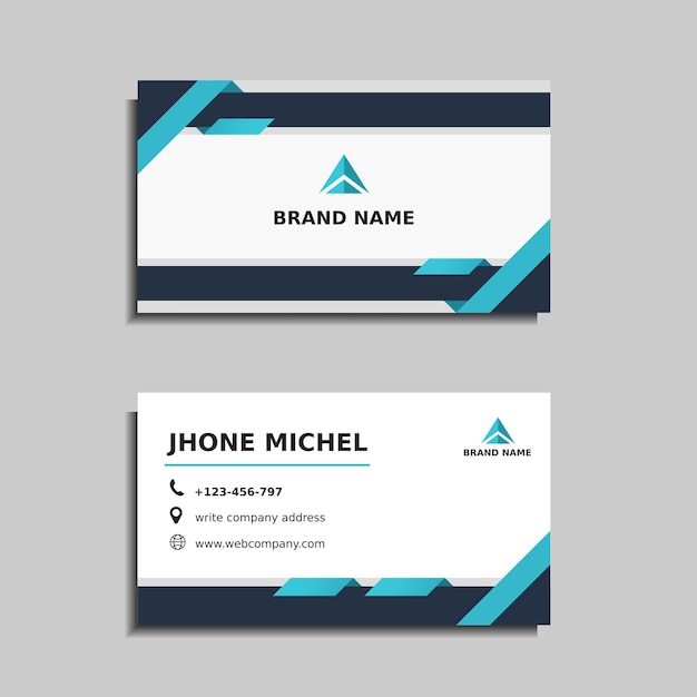 Modern business card template