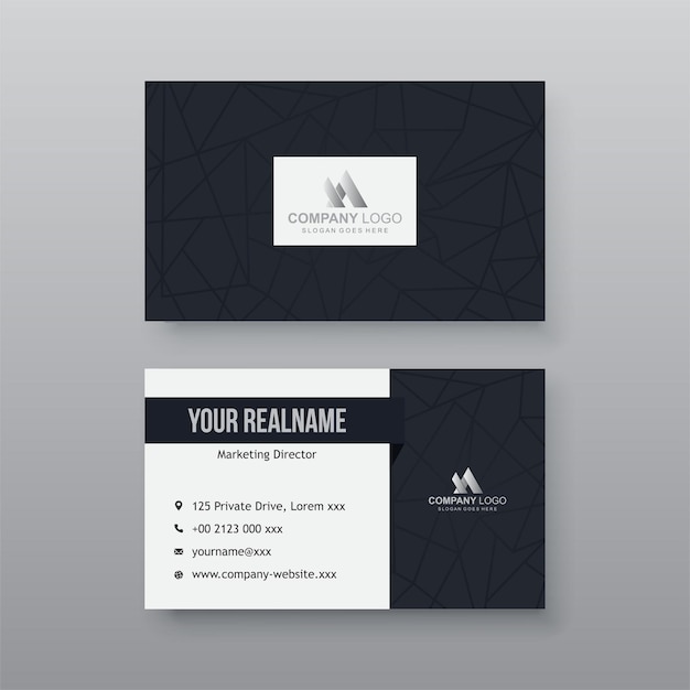 Modern business card template