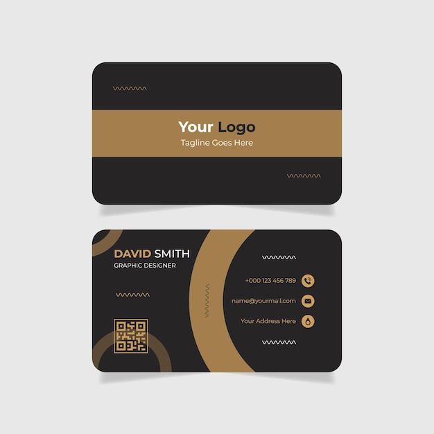 Modern business card template