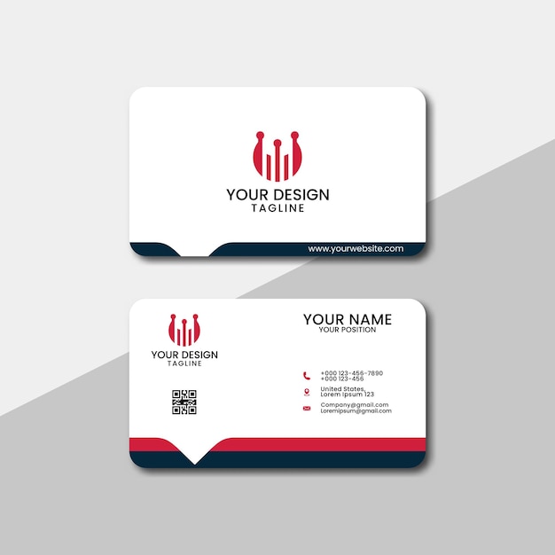 Modern business card template