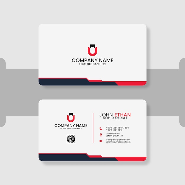 Modern business card template