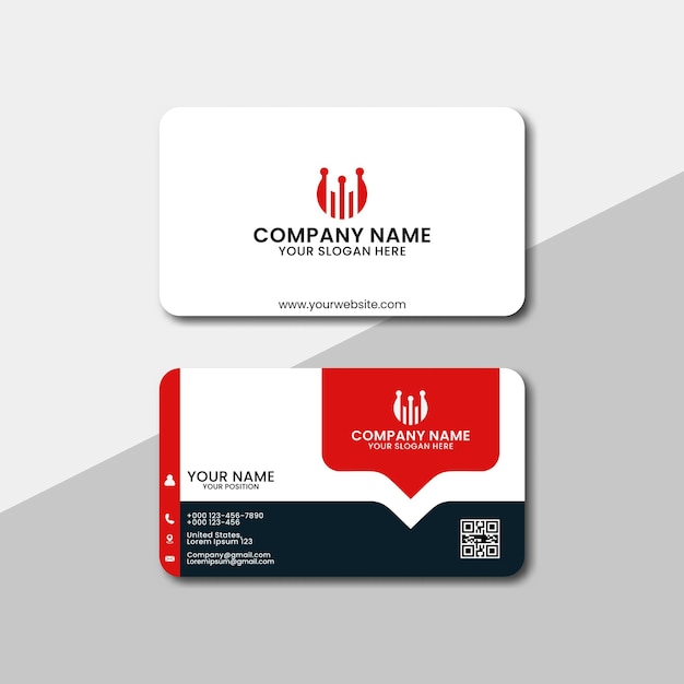 Modern business card template