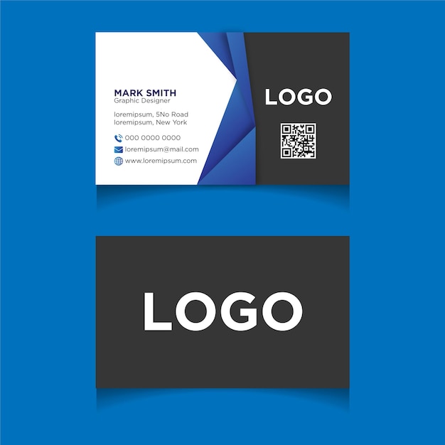 Modern business card template