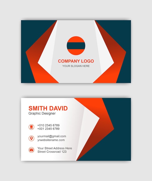 Modern business card template