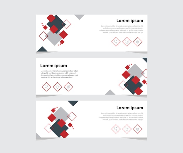 Vector modern business card