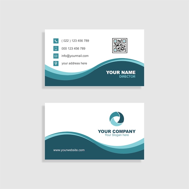 modern business card