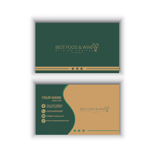 Moderno business card