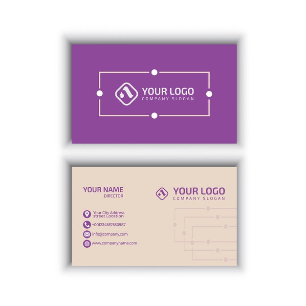 Modern business card