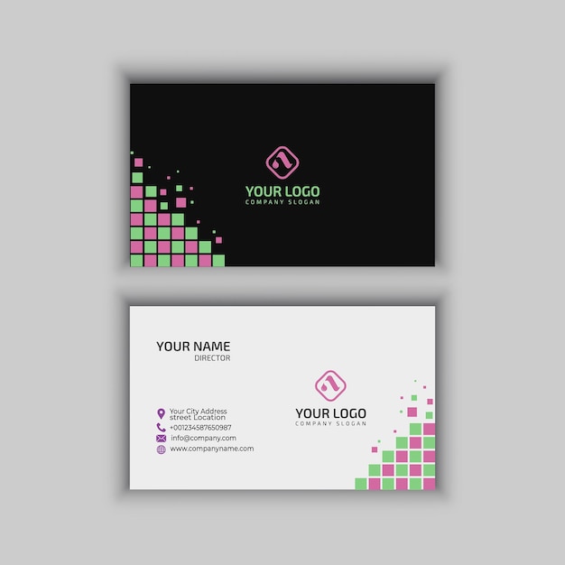 Modern business card