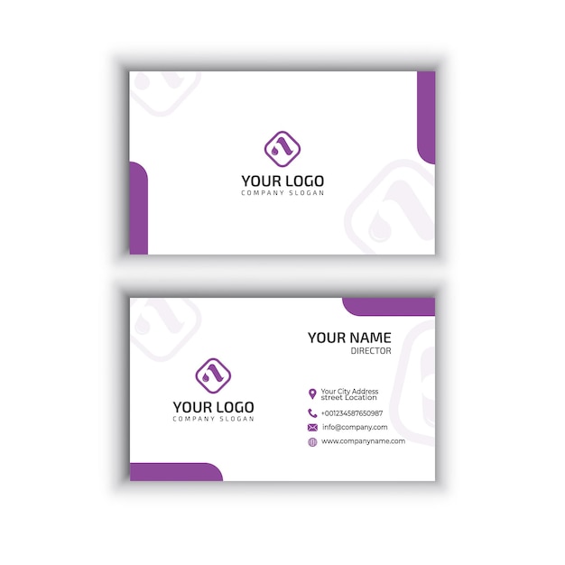 Modern business card