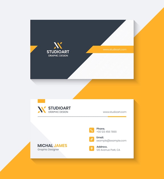 Modern business card