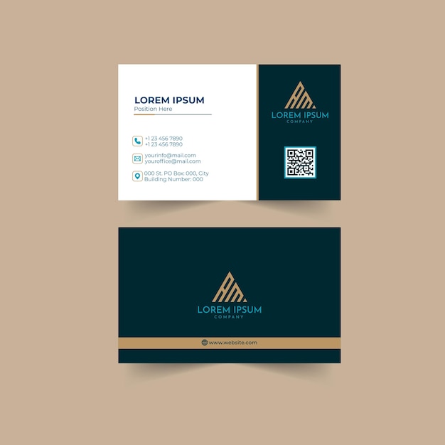 Modern Business Cards - Dark and Lite