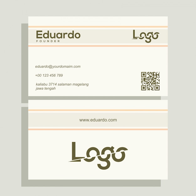 Modern business cards