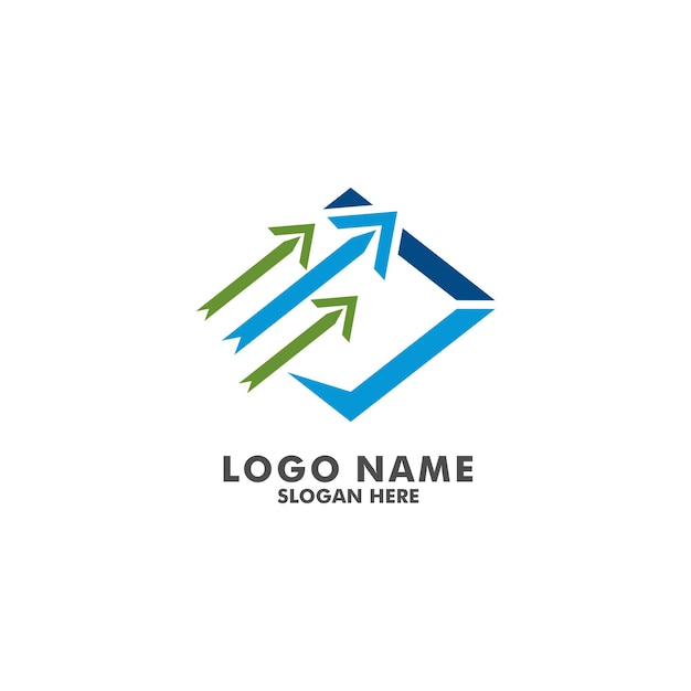 Modern Business consulting logo, Consult logotype vector template