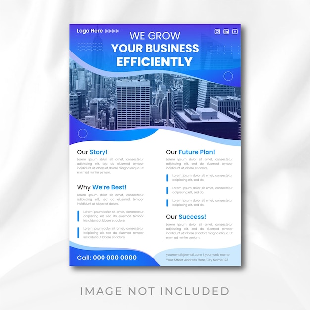 Modern Business Flyer Design Template