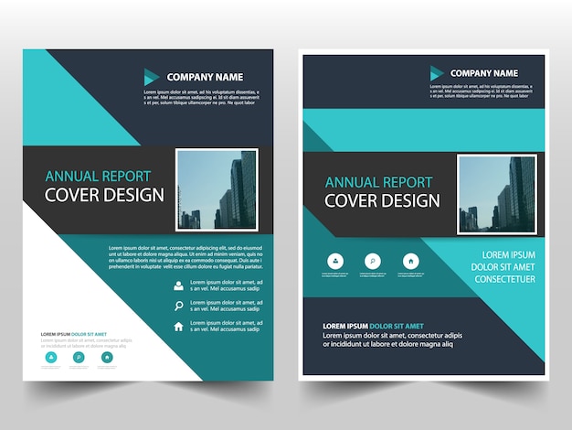 Modern business flyer design