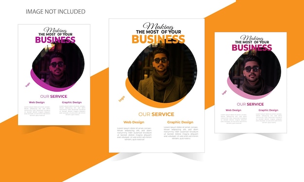 modern business flyer design