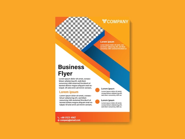 modern business flyer