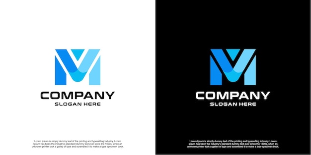 Дизайн логотипа шаблона современного бизнеса