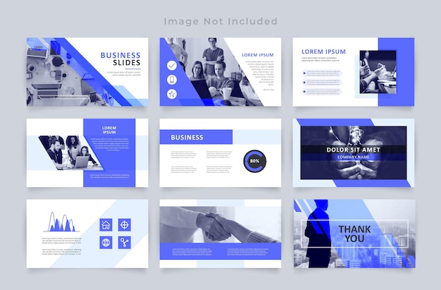 Modern Business Presentation Template Design