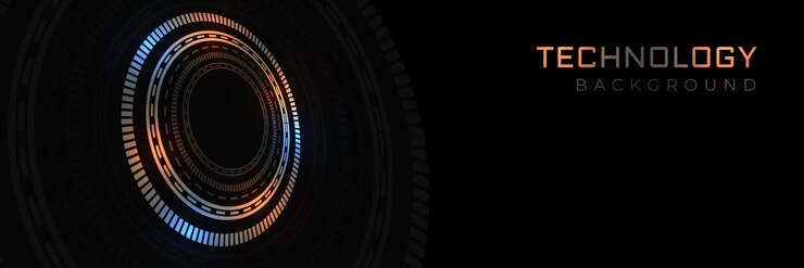 Vector modern business technology golden light news background