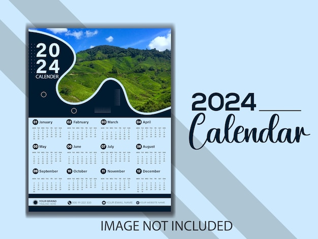 Modern Calendar design template