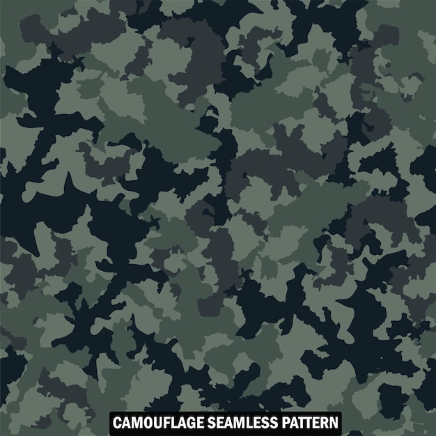 Modern camouflage naadloos patroon