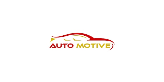 Modern Car Automotive Logo