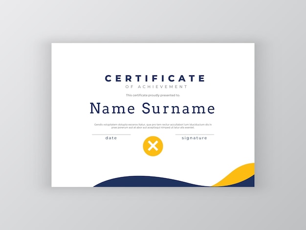 modern certificate of appreciation template