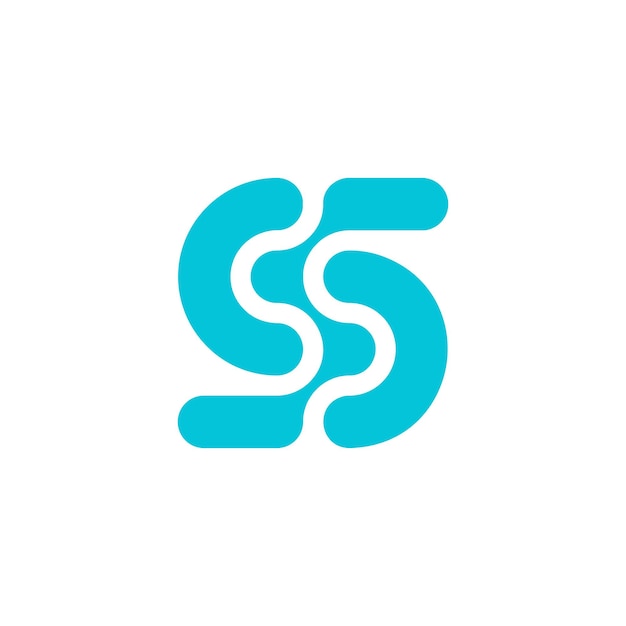 Modern circular s and o letter logo