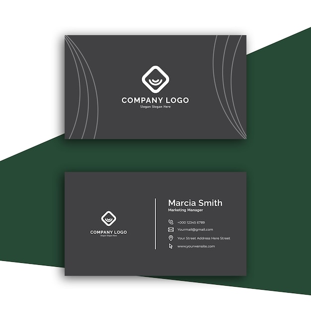 Modern And Clean Business Card Template