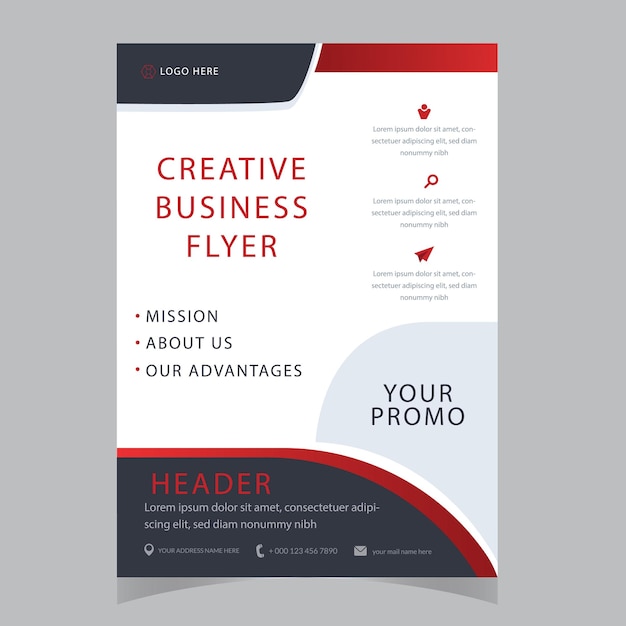 modern and clean professional business card template