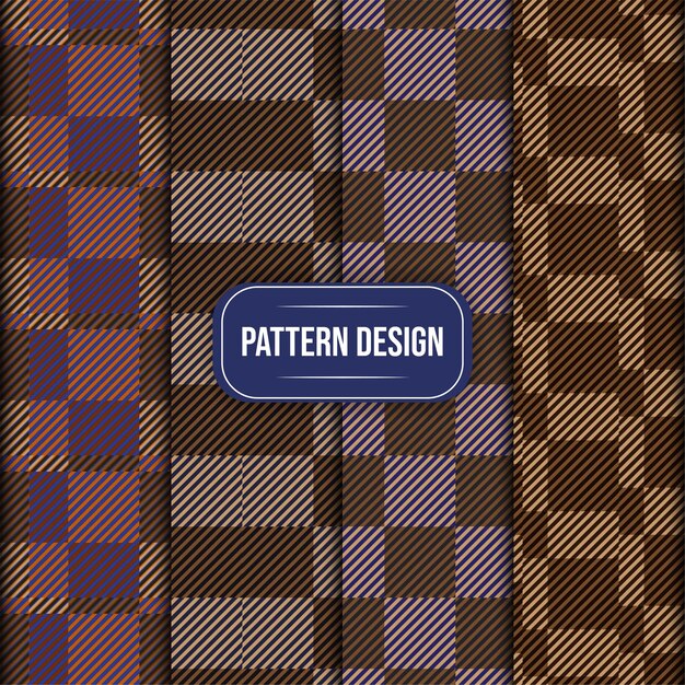 Vector modern collection of art geometric pattern design abstract precious seamless autumn design