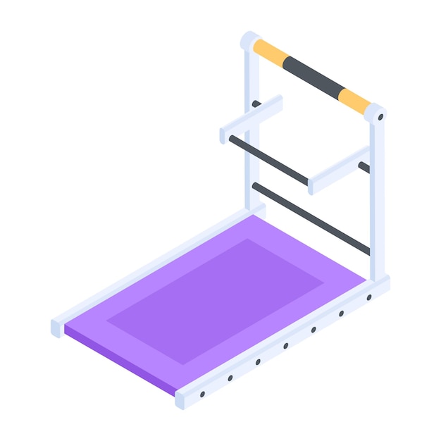 Modern Collection of Workout Isometric Icons