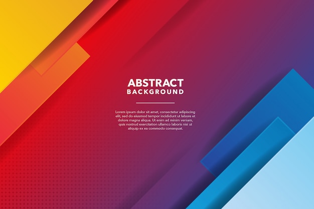 Modern colorful abstract background