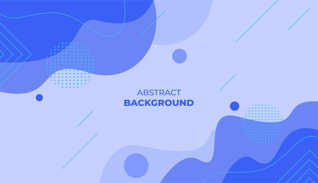 Modern and colorful abstract blue shape modern background vector illustration