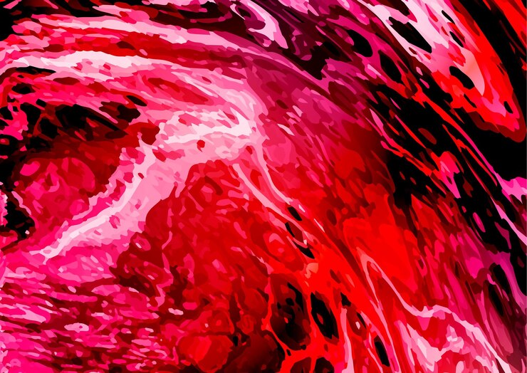 Vector modern colorful background in the style of liquid art the illusion of a spilled colored liquidinterior design paintings covers posters and creative ideas