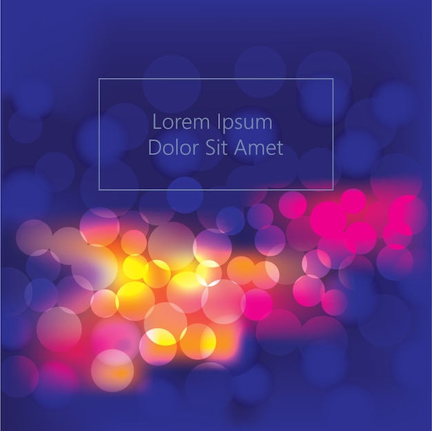 Modern colorful bokeh Background