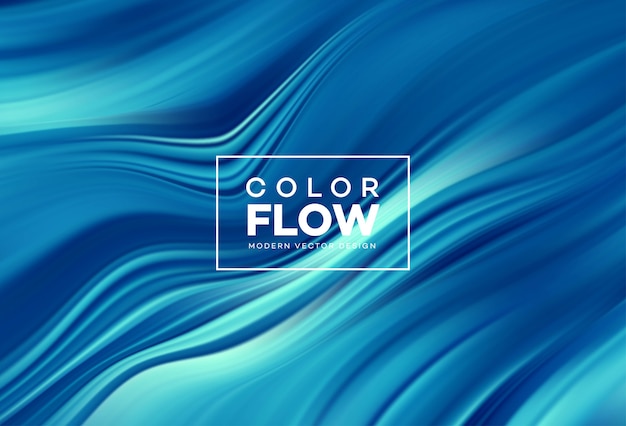 Vector modern colorful flow background.