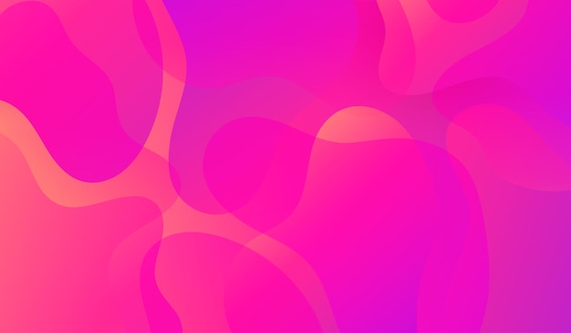 Moderno flusso colorato poster design forma liquida colore vernice colorata semplice blob in movimento