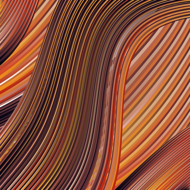 Vector modern colorful flow poster wave liquid shape in black color background art design for your design project vector illustration