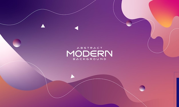 Modern colorful geometric abstract background Simple shapes with futuristic overlay effect