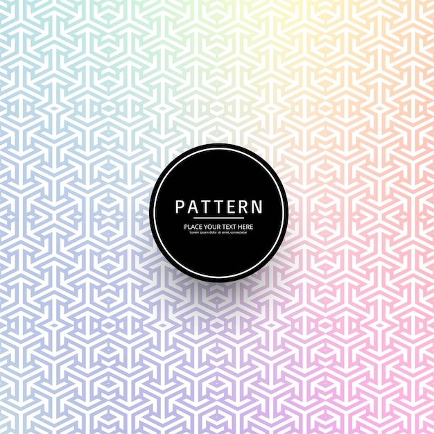 Vector modern colorful geometric pattern background