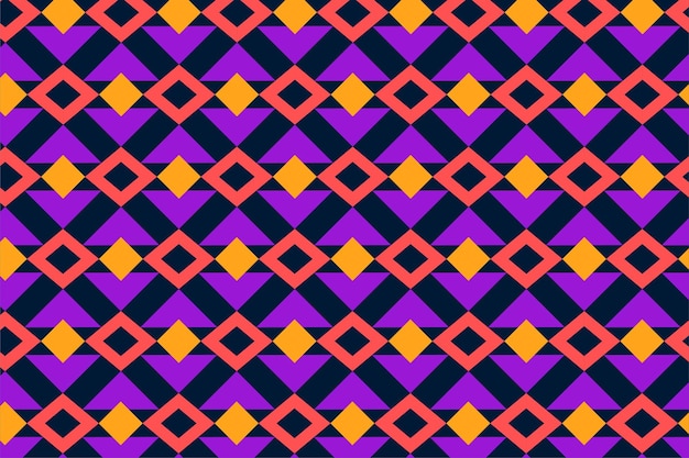 モダンカラフルなパターンの背景