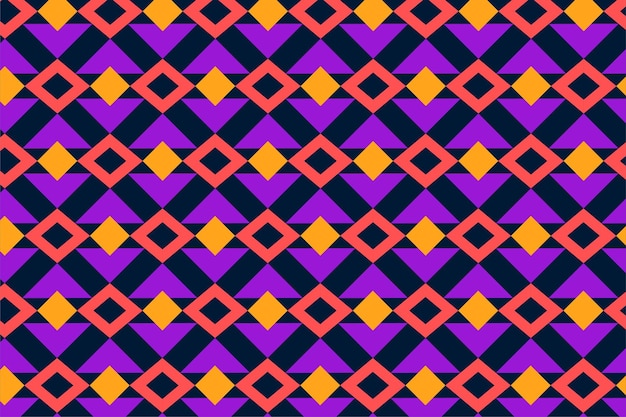 Modern colorful geometric pattern